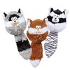 Zanies Funny Furry Fatty Pet Dog Toy, Skunk