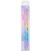 PANA 3D Kolinsky Nail Art Brush - Rainbow Glitter Handle, Size 5 - Acrylic Nail Art Sculpture Brush for Manicures Pedicure Salon Professional or Beginner