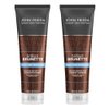 John Frieda Brilliant Brunette Multi-Tone Revealing Color Protecting Conditioner, for maintaining Color Treated Hair, Anti-Fade Conditioner, 8.45 Oz (Pack of 2), with Sweet Almond Oil & Crushed Pearls