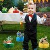 9 Pcs Summer Bugs Party Decorations Bug Themed Honeycomb Centerpiece Bug Party Supplies Insect Table Centerpiece Decoration Bug Themed Honeycombs Table Toppers for Baby Shower, Birthday Supplies