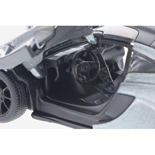 KiNSMART McLaren P1 1/36 Scale Diecast Model Toy Car (Gray)