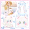 CatchCute Cat Plush Toys and Purse Set for Kids,Cat Stuffed Toy Kids with Cute Zipper Crossbody Bag, Soft Stuffed Cat Toys Set Birthday Party Favors for Toddlers Kids