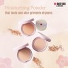 Daisy Doll Face Powder, Pressed Setting Powder w/SPF 25 PA+++, Japanese Makeup for Matte & Smooth Finish, 0.3 oz (10 g), 02 Pink Ocher