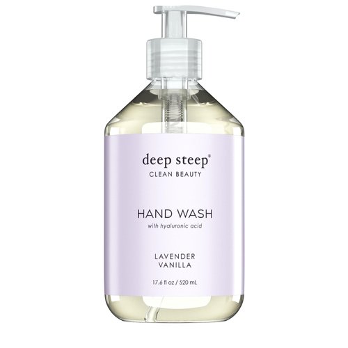 Deep Steep Liquid Hand Wash, 17.6 Ounces (Lavender Vanilla)