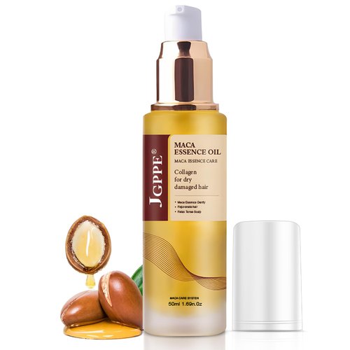 Challyhope Karsell Collagen Hair Oil, Moroccan Argan Oil for Dry Damaged, Collagen Hair Mask, Aceite para El Cabello