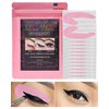 Eyeliner Stencils | Cat Eyeliner Stencil & Winged Eyeliner Tool | Made in USA & Created by Celebrity Makeup Artist | Reusable and Flexible Eyeliner Tape & Eyeshadow Tape | 24 Stencils