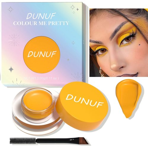 BEUKING Body Painting & Eye Shadow Lip Tint Halloween Festival Daily Body Decorations & Mini Face Painting High Pigment Waterproof Lip Gloss Multi-function Body Lip Cheek Paint Makeup Cream (D118)