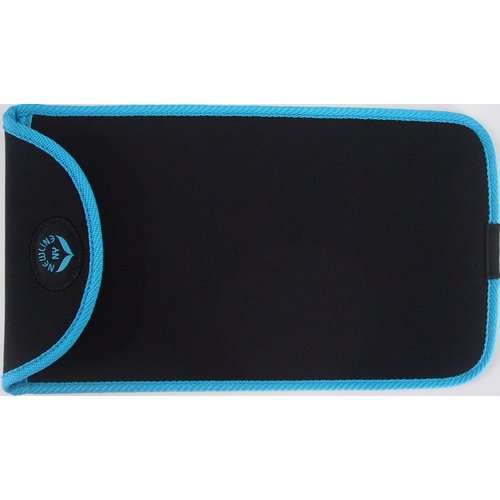 NewlineNY Travel Protection Sleeve for 700 Series Mini Bathroom Scale, NY-MSS101-BBL Black with Blue Edges (Case only, No Scale)