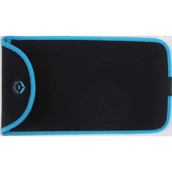 NewlineNY Travel Protection Sleeve for 700 Series Mini Bathroom Scale, NY-MSS101-BBL Black with Blue Edges (Case only, No Scale)