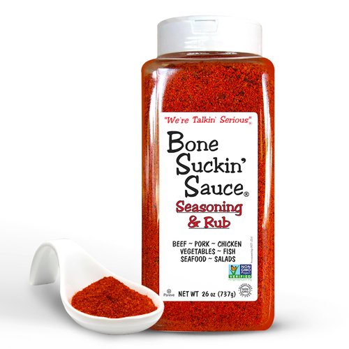 Bone Suckin' Barbecue Sauce - BBQ Seasoning & Rub, Gluten Free, Perfect for Pork Ribs and Spicy Sauce BBQ Fans - 737g (26 oz)