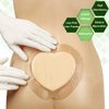 Sacrum Silicone Foam Dressing with Gentle Border for Sacral Ulcer, Pressure Ulcer, Butt Bed Sore, Size 7''x7''（4.9''x5.3''Pad) 5 Pack, High Absorbency Silicone Adhesive Wound Bandage by NeuHeils