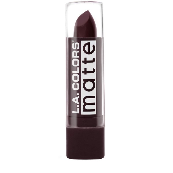 L.A. COLORS Matte Lip Color, Maroon CML552