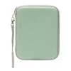 Jeachan Card Case for Yoto cards, Soft Portable Folder with Zipper & 80 Pockets Player & Mini Audiobook Cards, Card Binder Holder with Sleeves for Travel (Green)