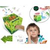 Heyfriday Child Glow in Dark Dinosuars Mystery Box Graffiti & Creative DIY Painting Kit with Brush, and Palette, Pigments Surprise Painting Box Great Gift for Girls & Boys