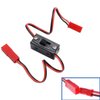 ShareGoo 2 Pack On/Off Power Switch Battery Receiver JST Connector Compatible with HSP RC 1/10 1/8 Car Crawler Buggy Multicopter Airplane -Red