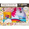 Centric Beauty Unicorn Travel Toothbrush, Tooth Brush Holder, and Rinse Cup Magical Smile Set