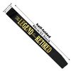 HUBEISIYU The Legend Has Retired Sash, Officially Reitred Sash for Men and Women Gift idea for Retirement Party Decorations Supplies, Black + Gold(The Legend has Retired)