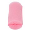 Foam Sponge Hair Rollers,12pc Soft Sleeping Hair Curlers Flexible Hair Styling Curlers Sponge Curlers Professional Home Salon Portable Soft Hair Curler Tool for Hair Styling (Pink)