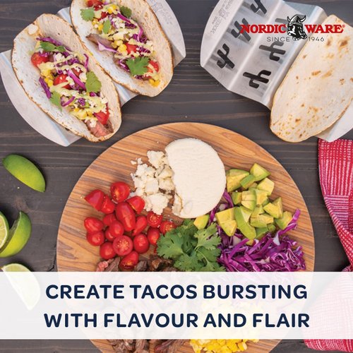 Nordic Ware 365 Indoor/Outdoor Stainless Steel Taco/Rib Grilling Rack, 8.5-Inch