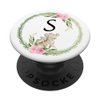 Cell Phone Pop Out Holder,Cute Koala Bear Flower Letter S PopSockets PopGrip: Swappable Grip for Phones & Tablets