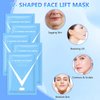 YOUSHEME 2024 New Bloskin Double Chin Mask Reusable,Bloskin Lifting Face Mask,V Line Lifting Mask for All Skin Types for Lifting and Firming the Face (5Pcs)