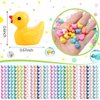 CozyWhimsy Mini Ducks 300 Pack Tiny Duck Figurines Bulk for Miniature Dollhouse Decor Accessories Garden Aquarium Potted Ornament Party Toys DIY Charms Office Classroom Activity to Hide