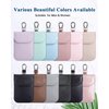 Teskyer Faraday Key Fob Protectors, Super Signal Shielding Anti-Theft Faraday Bags, Car RFID Signal Blocking Pouch, 2 Pack Small Size 3.3" x 4.7", Black & Rose Gold