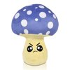 Forest & Twelfth Mushroom Plush Pillow – Cute Emoticon Mushroom Set for Beds and Sofas – Plushie Toys for Kids, Home Décor – Ultra-Soft Stuffed Animal Gift for Girls, Boys (Purple)