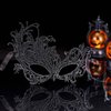 Blindery Lace Eye Mask Costume Mask Lace Masquerade Mask Women Party Ball Venetian Masks for Ball Proms and Party (phoenix)