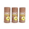 ZERO Waste Dual-Strength Natural Deodorant 100% Biodegradable, Earth-Friendly, Cardboard Push-up Tube, Plastic Free, Compost Friendly