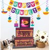 Joy Bang Diwali Decorations, Happy Diwali Banner, Diwali Decorations for Home, Diwali Decor, Deepavali Hanging Swirls, Diwali Greeting Party Favors Supplies