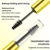 Microblading Eyebrow Pencil - 2-in-1 Dual-Ended Waterproof Eye Brow Pen with 4-Fork-Tip Brow Pen and Precise Brush Create Natural Looking Defined Eyebrows Last All Day