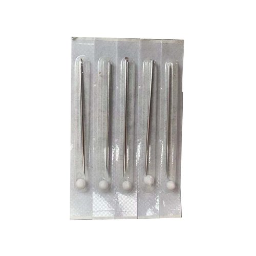 Shuiniba 14G 10 Pieces Body Ear Navel Nose Lip Nipple Piercing Needles