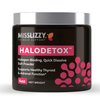 Miss Lizzy HaloDetox – Pure, Unrefined Pink Salt Powder with 80 Minerals to Halogen Detox Bromine, Chlorine, & Fluoride, Replenish Electrolytes, & Support Healthy Thyroid & Adrenal Functions – 4oz