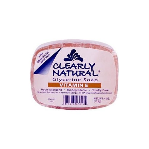 Clearly Natural Soap Bar Glyc Vitamin E