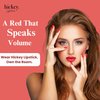 Hickey Lipstick Mile High Perfect Red Lipstick REFILL - Moisturizing And Long Lasting Lipstick - Gluten Free, Vegan And Organic Lipstick for Women - Highly Pigmented Velvet Finish