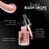 Rodial Blush Drops Sunset Kiss, 0.5 fl oz, Moisturising Make Up Blush Drops with Vitamin E, Liquid Blush with Naturally Radiant Finish, Long Lasting Finish
