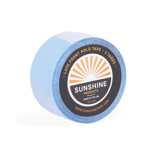 Sunshine Maximum Wear Hair System Tape Roll - Hair Tape for Hair Replacement - 4+ Week Hold (LACE Front - 3/4" x 3 yds)