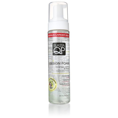 Elasta QP Elasta Care Feels Like Silk Design Foam for Unisex, 8.5 Ounce