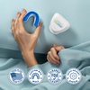 VitalSleep Anti-Snoring Mouthpiece, Comfortable & Adjustable Fit Snore Guard, Stops Snoring for Restful Sleep, USA Made, BPA Free & FDA Cleared Anti-Snore Device – Women's Size