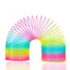Magic Giant Rainbow Coil Toy - Jumbo Classic Multicolor Coil Spring Toy for Boys and Girls Birthday Christmas Party(4.2 x 4.2 inch)
