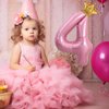 Pink 5 Balloon 40 Inch,Giant Number Balloon Mini Crown Balloon Set for Girl 5th Birthday Party Decorations,Five Years Old Birthday Pink Party Theme Decorations,Pink Foil Mylar Birthday Digital Balloon