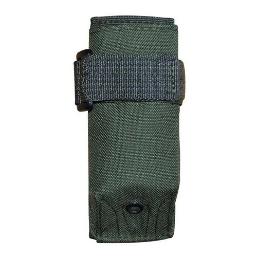 Green MOLLE Flashlight Pouch Hunting Airsoft, law enforcement
