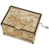TheLaser'sEdge, Hogwarts Castle, Harry Potter Music Box with Movies Hedwig's Theme, Gifts for Women, Men, Birthday, Christmas, Mother’s Day, Anniversary or Merchandise Decor - Happiness Quote