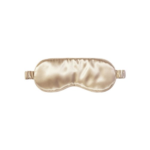 Slip Silk Sleep Mask, Caramel (One Size) - 100% Pure Mulberry 22 Momme Silk Eye Mask - Comfortable Sleeping Mask with Elastic Band + Pure Silk Filler and Internal Liner