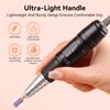 Makartt Nail Drill Handpiece for Up200 Machine:Professional Electric File Remove Gel Polish Poly Nail Gel Black B-05