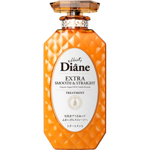 Moist Diane Perfect Beauty Extra Smooth & Straight Dry Scalp & Hair Treatment/Conditioner for Women & Men, Organic Keratin Scalp Moisturizing Treatment for Haircare from Japan, 15.2 fl oz/450mL