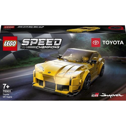 LEGO® Speed Champions Toyota GR Supra 76901 Toy Car Building Kit; Racing Car Toy for Kids