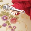 Toyvian Dollhouse Decor Musical Doll 1 12 Scale Miniature Microphone Mini Musical Instruments Miniature Musical Instruments Dollhouse Accessories, Miniature Mini House Decor Musical Doll