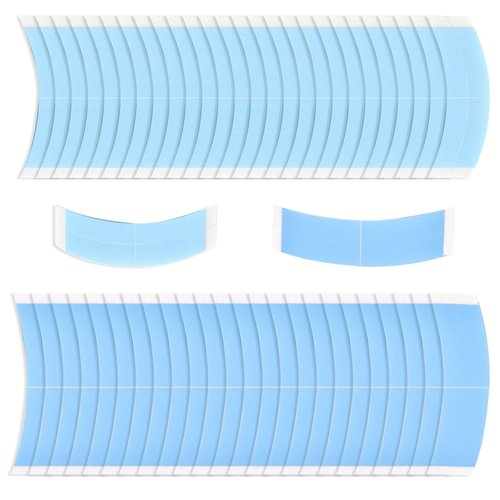 Wig Tape Double Sided Ultra Hold Waterproof Lace Front Wig Tape 54pcs, Wig Tape Strips Lace Tape ...
